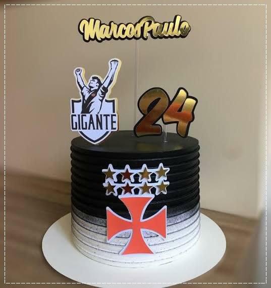 Topo de Bolo Vasco Marcos Paulo - Studio