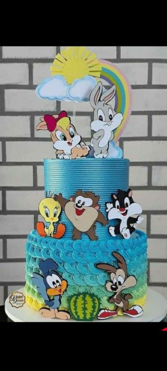 Topo de Bolo Baby Looney Tunes - Studio