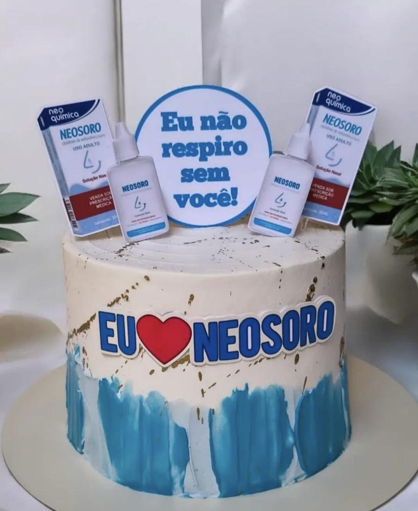 Topo de Bolo Neosoro - Studio