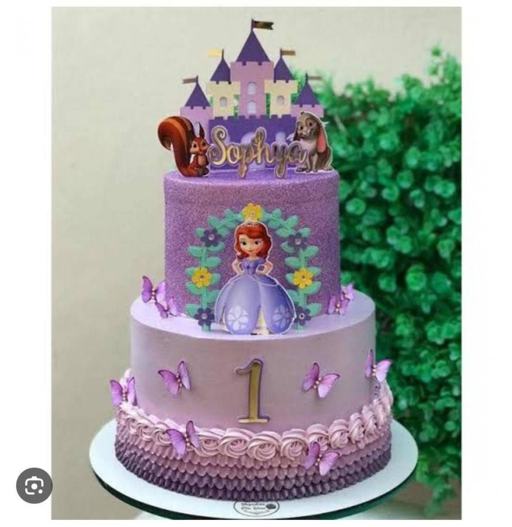 TOPO DE BOLO PRINCESA SOPHYA - STUDIO
