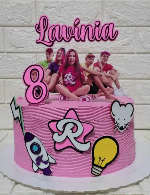 Topo de Bolo Emilly Vick (Lavínia)  -Studio