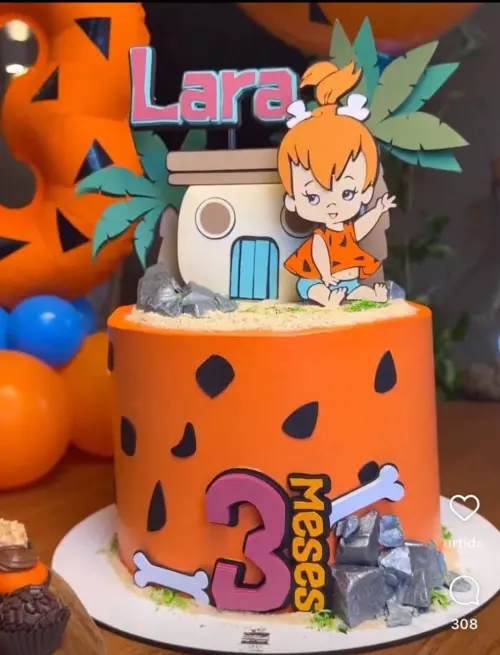 Topo de Bolo Pedrita Lara - Studio