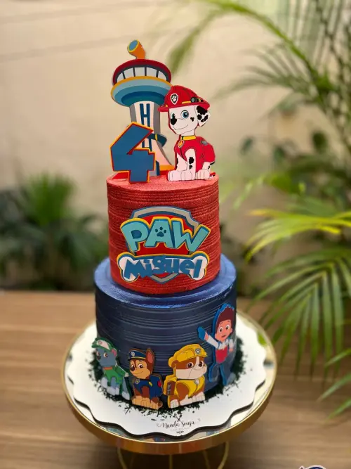 Topo de Bolo Patrulha Canina Miguel - Studio