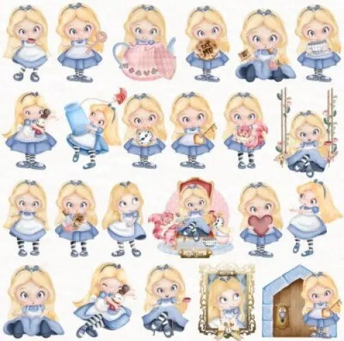 Kit Digital Alice Baby 1 -PNG
