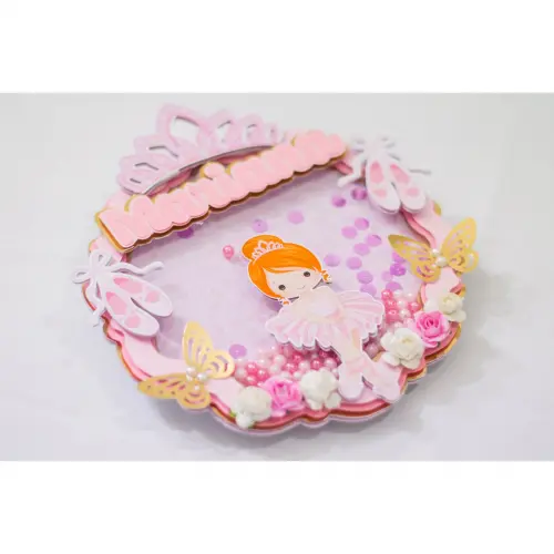 Topo de Bolo Bailarina Mariana - Studio