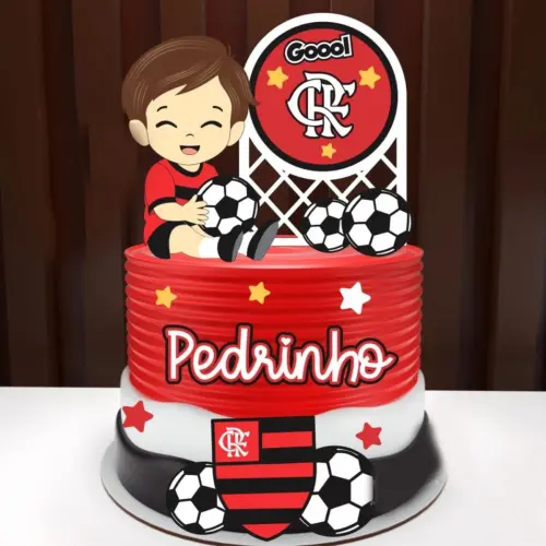 Topo de Flamengo Pedrinho - Studio