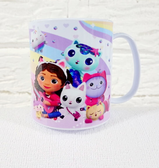 Caneca Polímero (plástico) Personalizada Kit com 2 Unidades