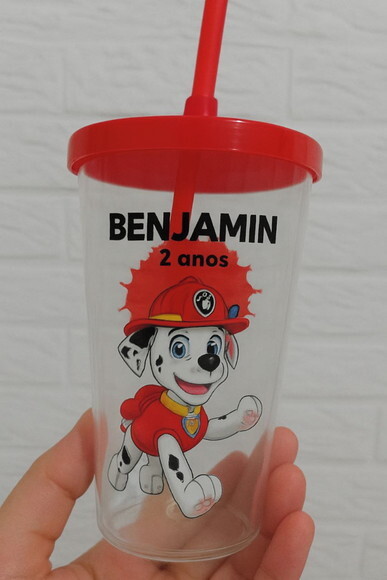 Copo Twister 300ml Personalizado C/tampa