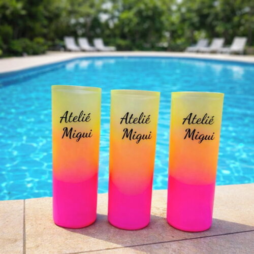 Copo Long Drink Degrade Personalizado 350 ml