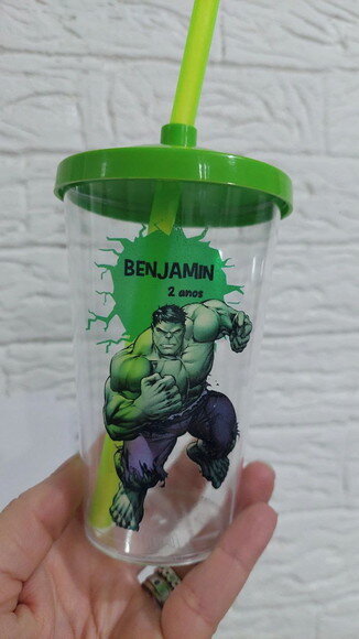 Copo Twister 300ml Personalizado C/tampa
