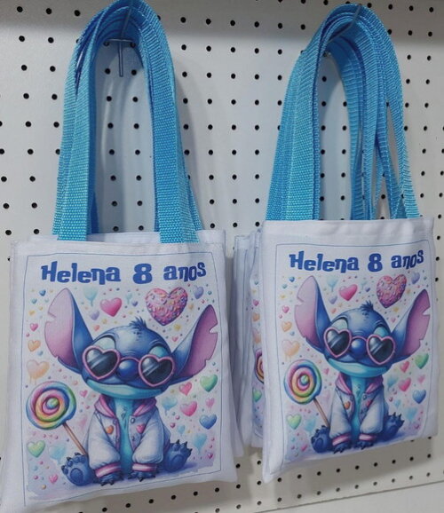 Kit com 55 Sacolinha Personalizada