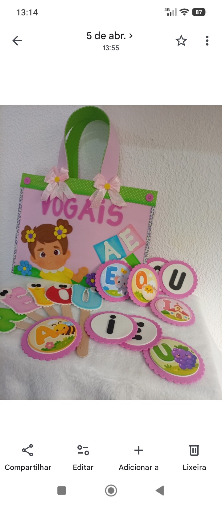 Maleta das vogais