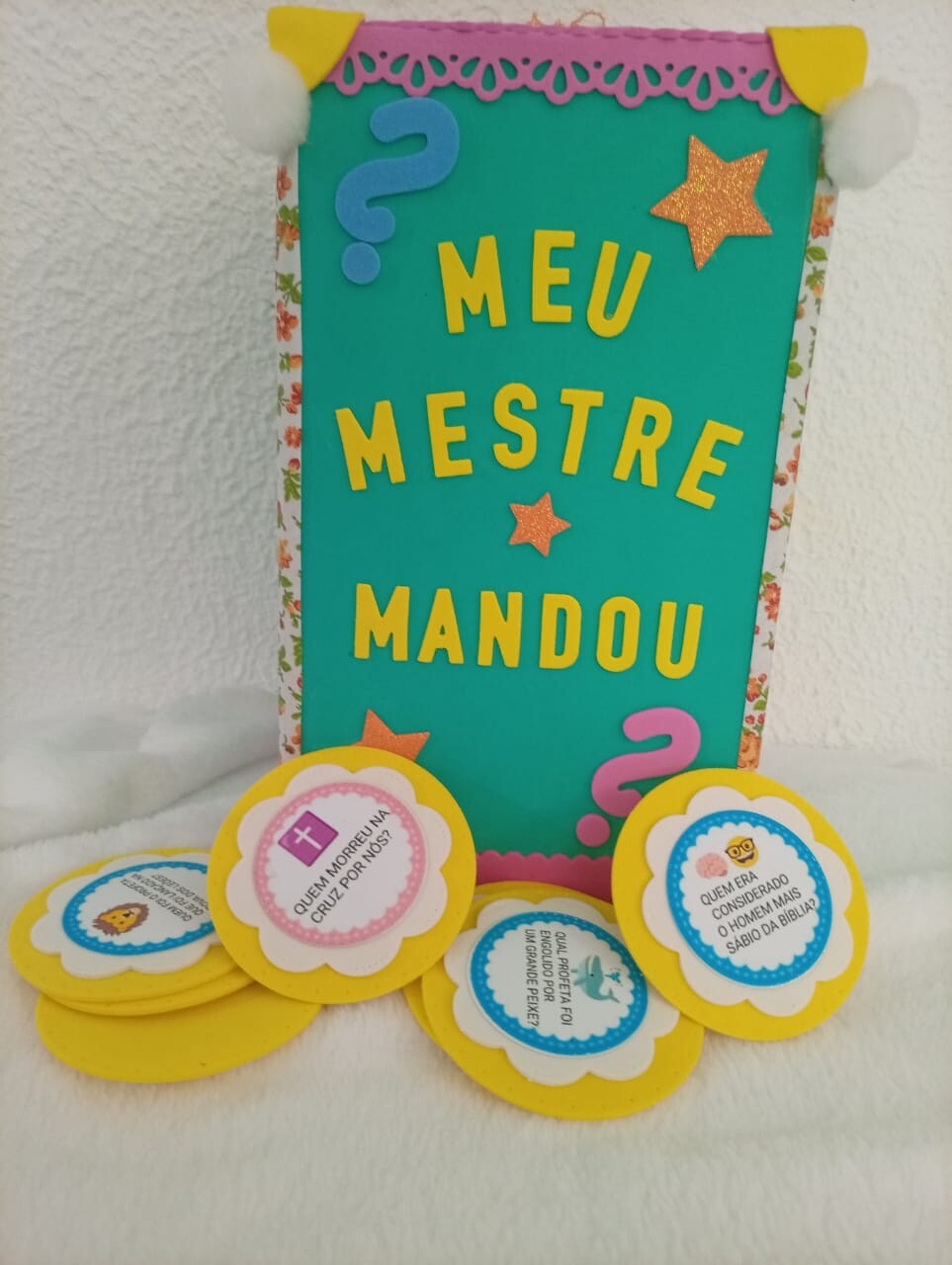 Recurso biblico Meu Mestre mandou