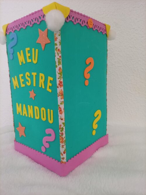 Recurso biblico Meu Mestre mandou