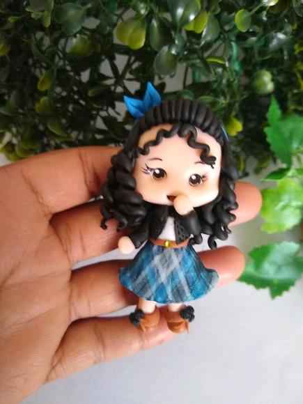 Aplique Bonequinha inverno