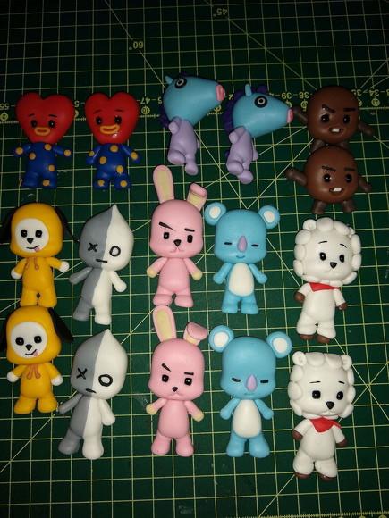 Aplique Mascote bts