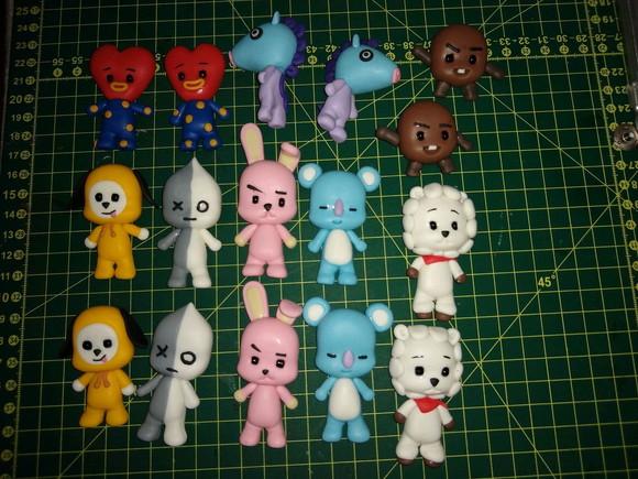 Aplique Mascote bts