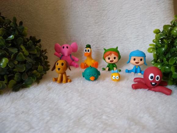 Aplique turma Pocoyo sentada