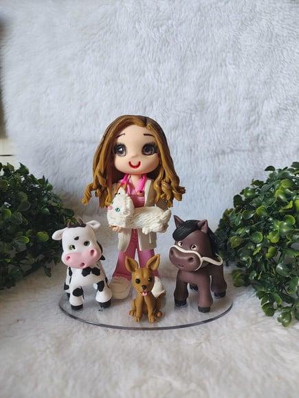 Boneca Profissão Veterinária