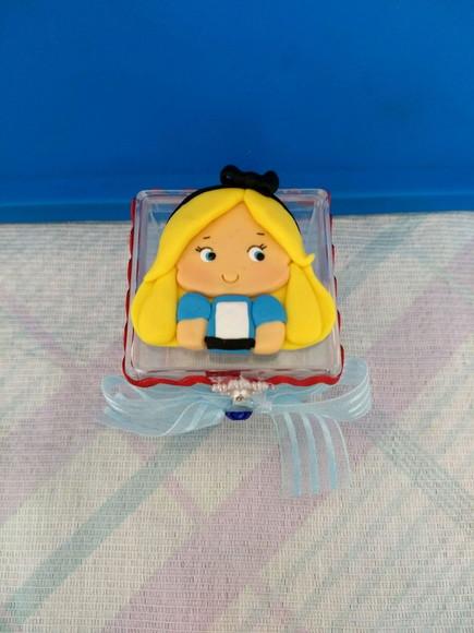 Caixa Acrílica Alice no país das maravilhas