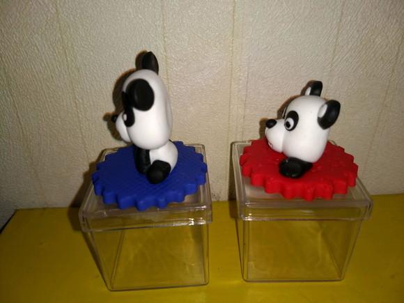 Caixa Acrílica panda