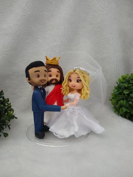 Casal com Jesus