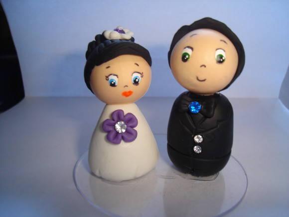 Casal de noivinhos