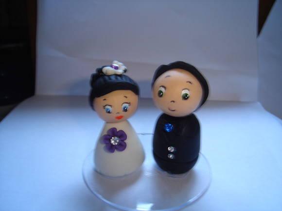 Casal de noivinhos