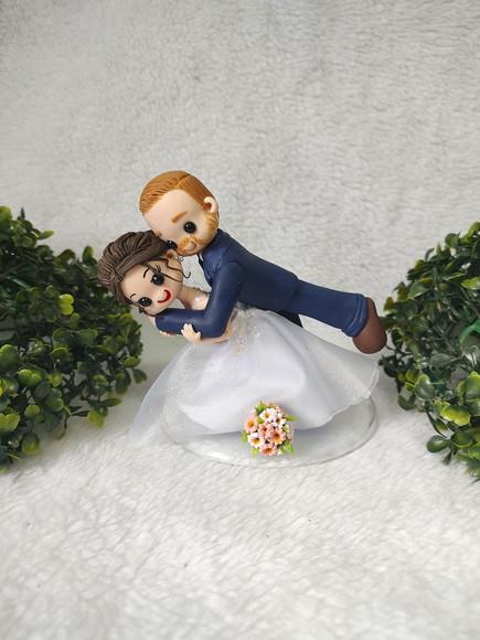 Casal de Noivinhos Lutadores