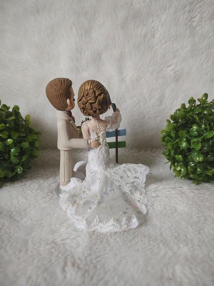 Casal de Noivinhos Profissão