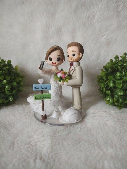 Casal de Noivinhos Profissão