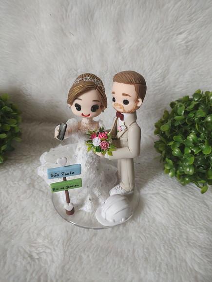 Casal de Noivinhos Profissão
