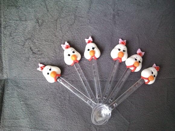 Colher de brigadeiro fazendinha