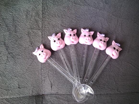 Colher de brigadeiro fazendinha
