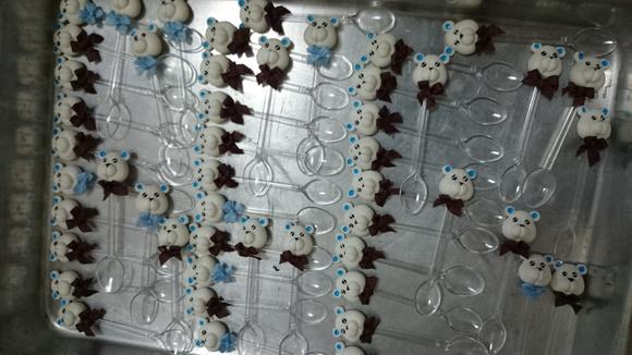 colher brigadeiro ursinho