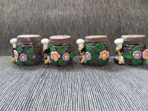 conjunto de condimento