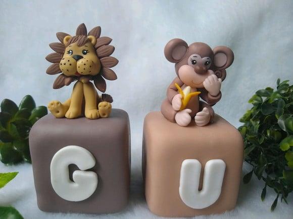 Cubo com nome safari clean