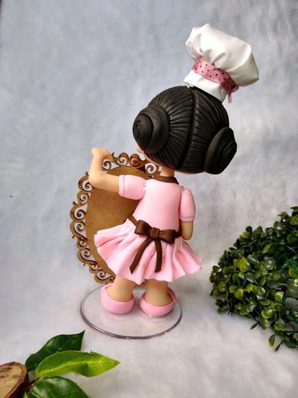 Cozinheira, Confeiteira enfeite de boas vindas
