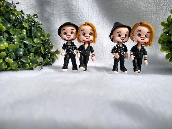 Dupla de miniatura personalizada