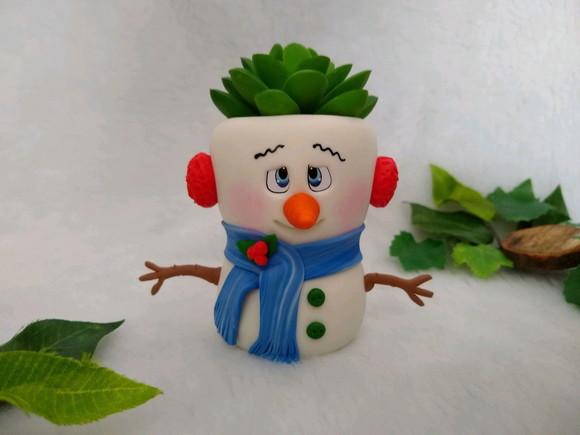 Enfeite de Natal, boneco de neve