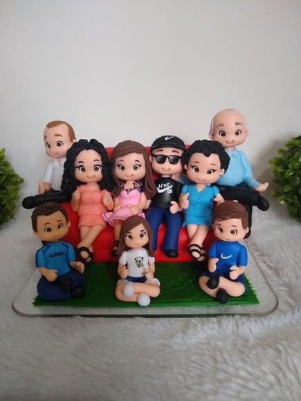 Família no Sofá