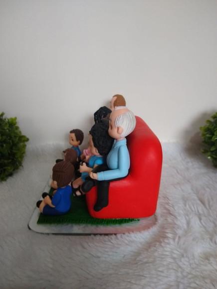 Família no Sofá