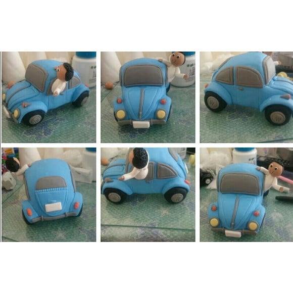 Fusca Topo de Bolo
