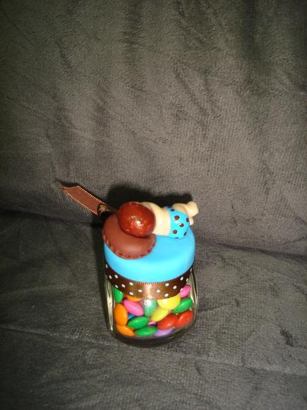 Mini baleiro com bebê