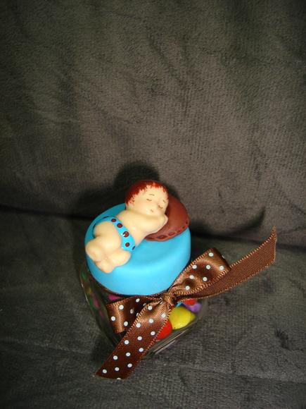 Mini baleiro com bebê