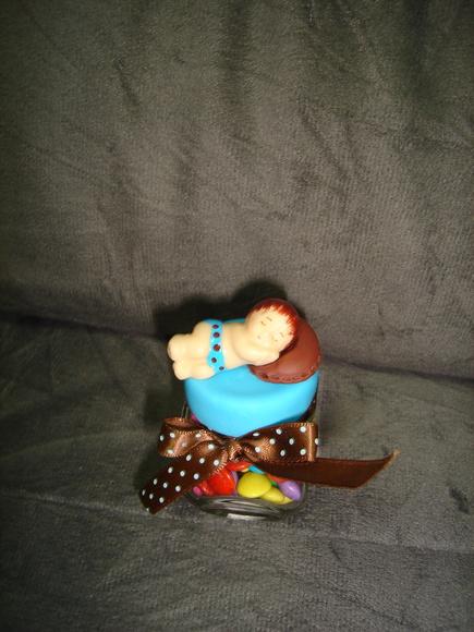 Mini baleiro com bebê