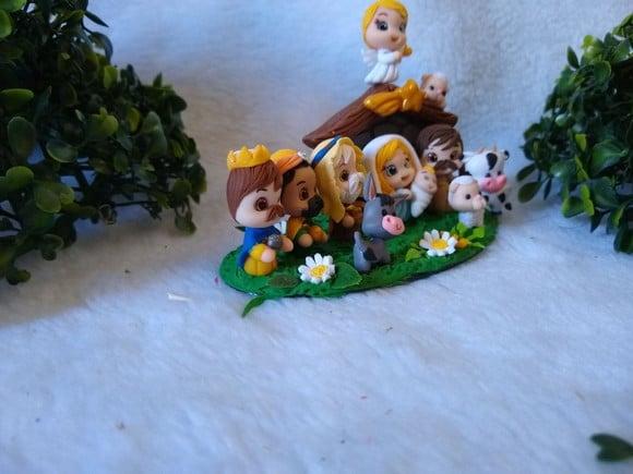 Mini Presépio, Sagrada Família, Natal