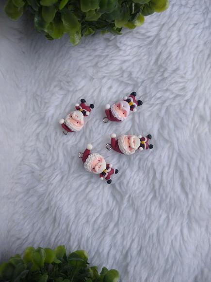 Mini pingente papai Noel