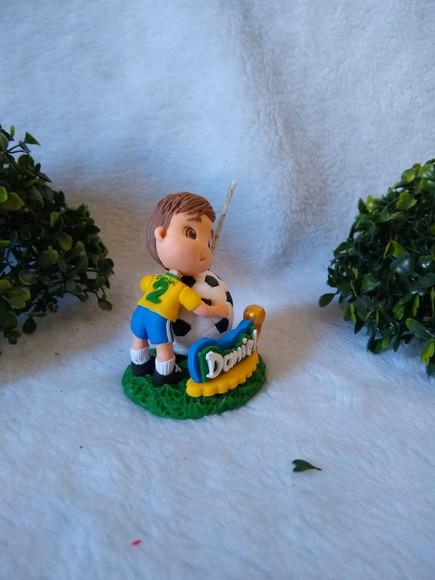 Mini Topo de Bolo Futebol