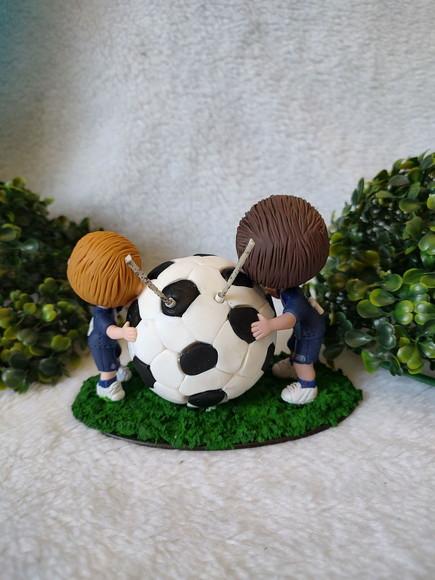Mini Topo de Bolo Futebol 2 Criança